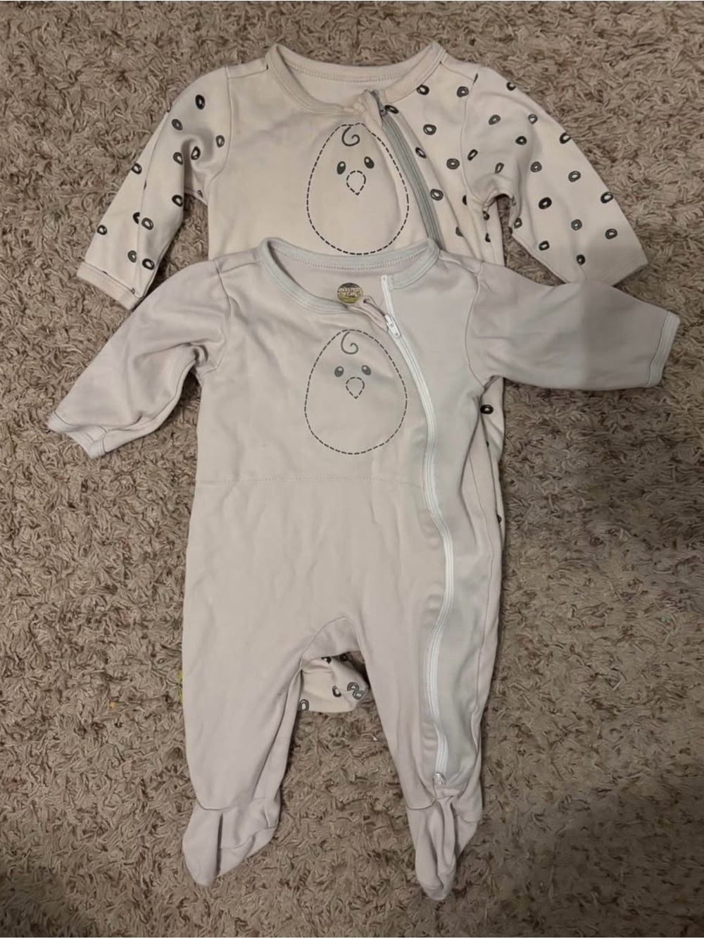 Nested Bean Weighted Footed Sleepers
